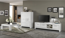 Load image into Gallery viewer, Modena Large TV Stand - White
