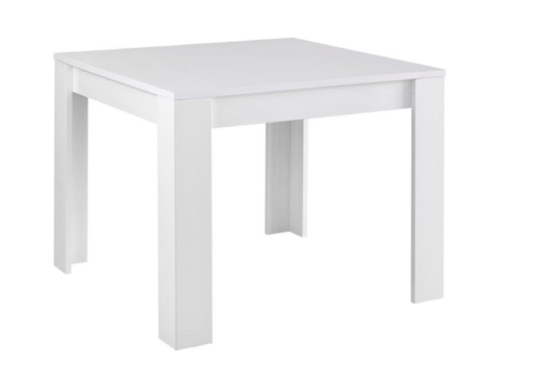 Modena Square Dining Table - White